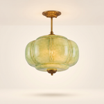 Liora Vintage Milk Glass Eloise Pendant Light