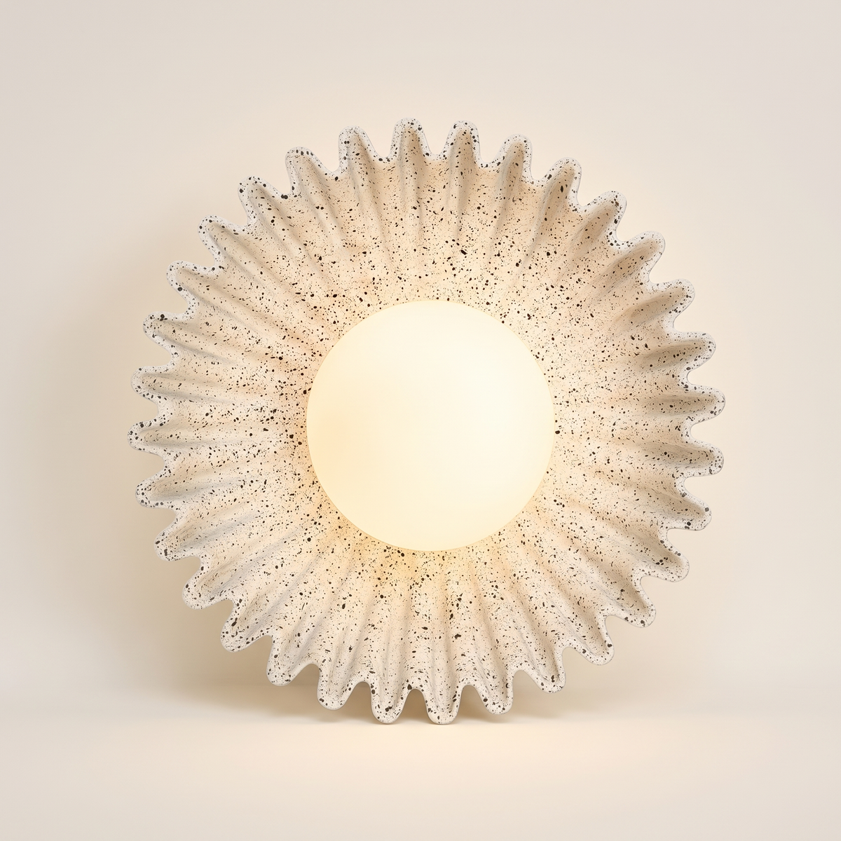 Marenys Modern Ceramic Flower Wall Light