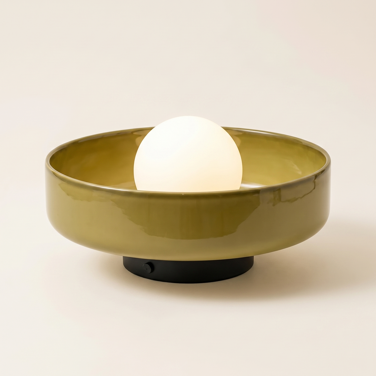 Morrow Glass Disc Ceiling Light/Wall Light