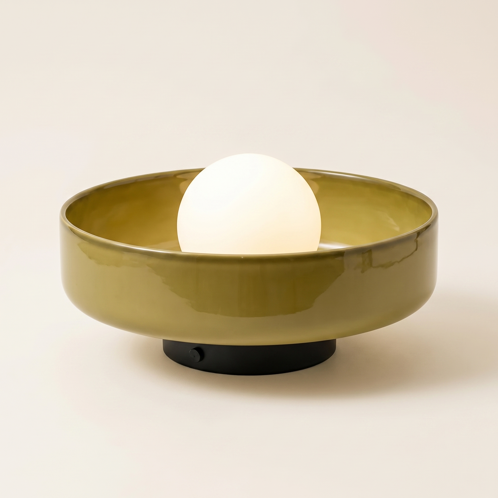 Morrow Glass Disc Ceiling Light/Wall Light