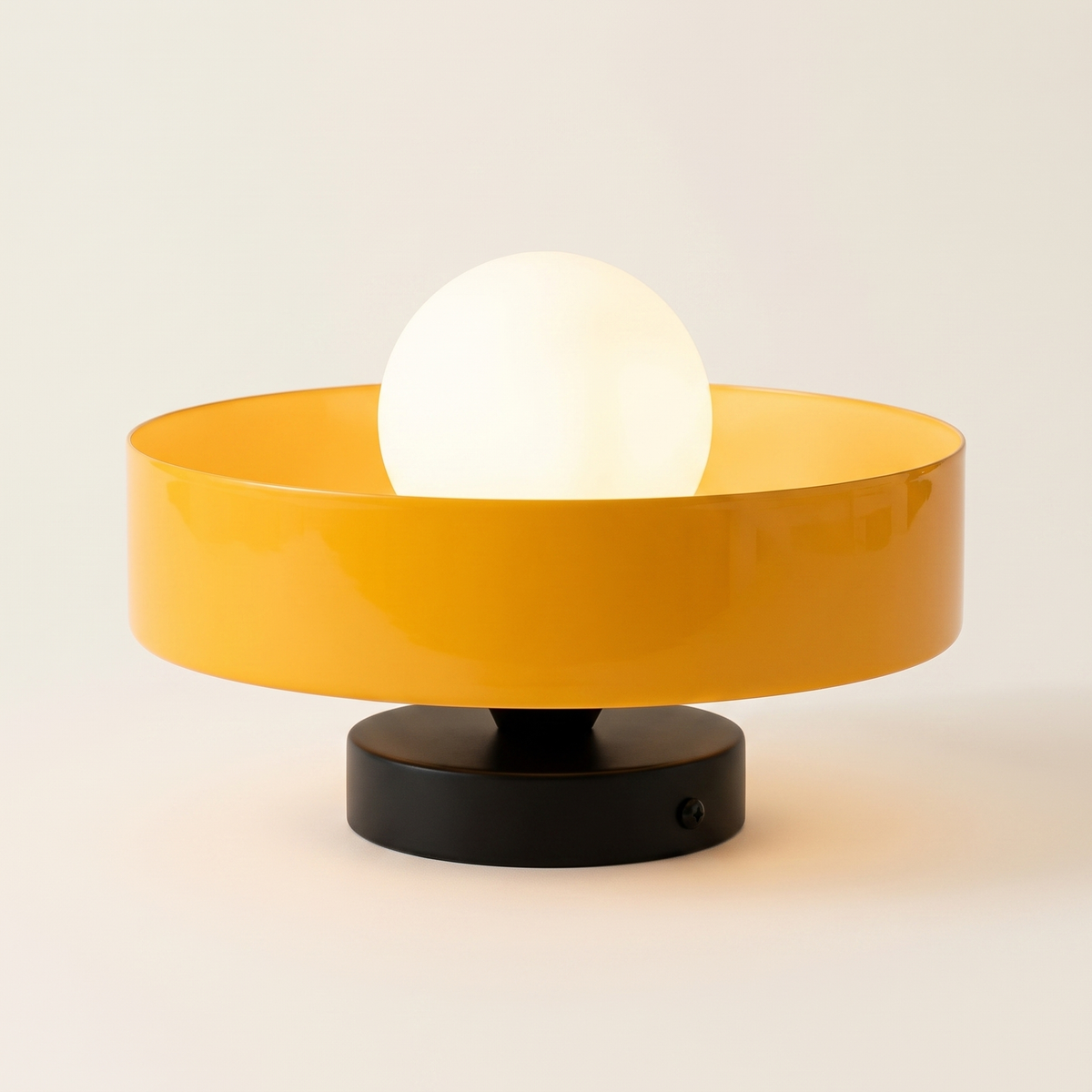 Morrow Glass Disc Ceiling Light/Wall Light