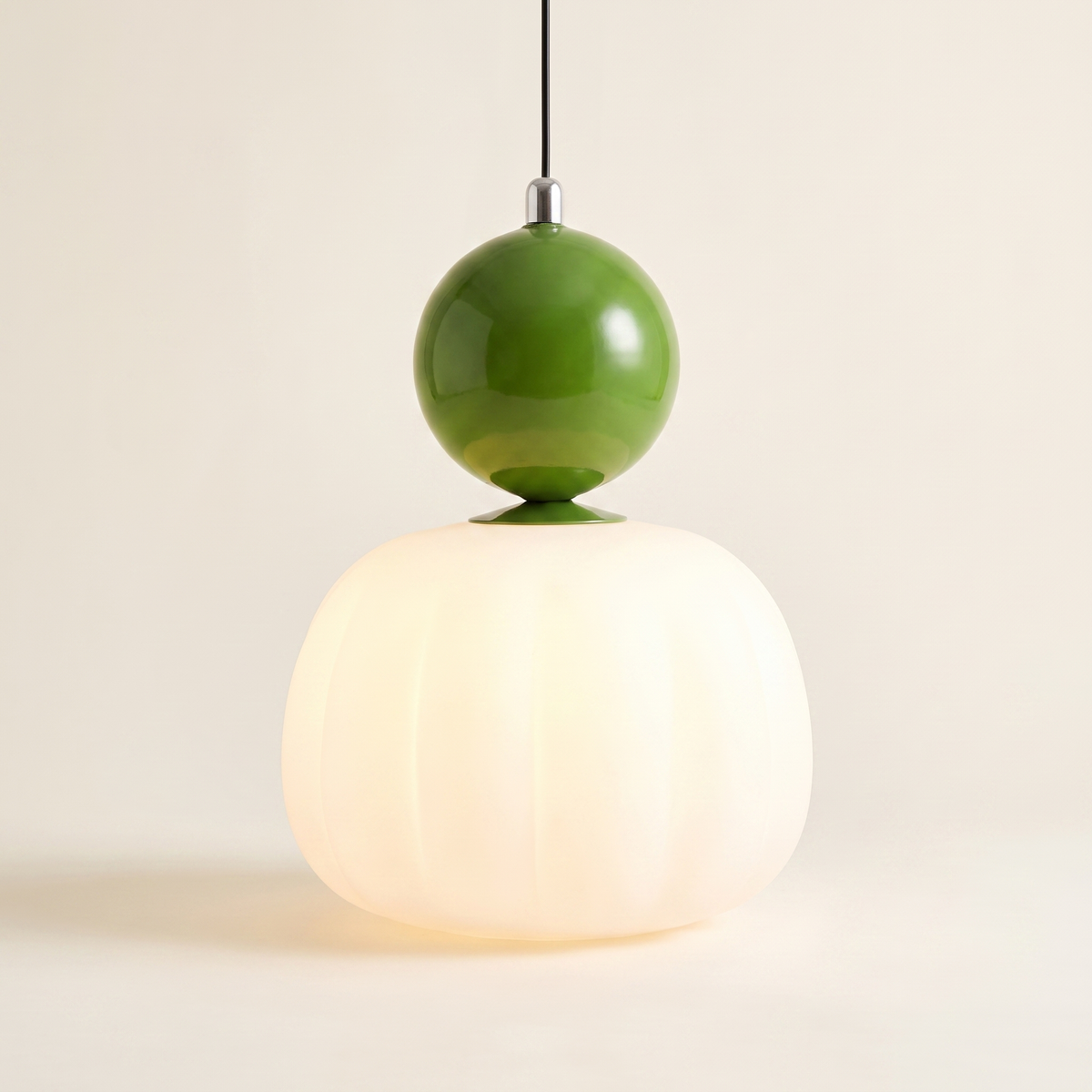 Scout Cream Art Deco Pendant Light