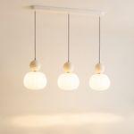 Scout Cream Art Deco Pendant Light