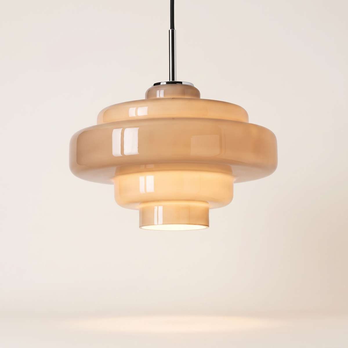 Valenra Macaron Orange Glass Pendant Light