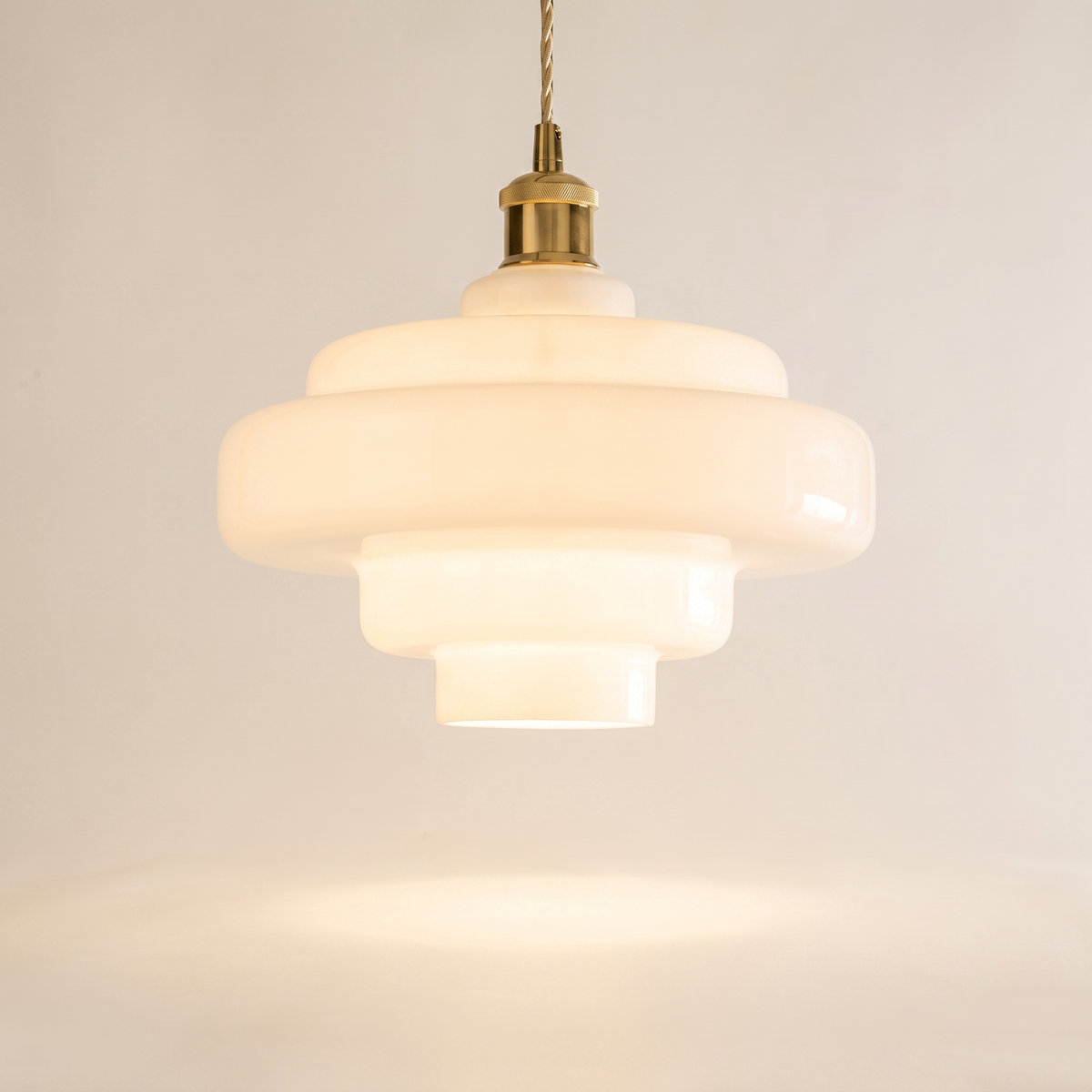 Valenra Macaron Orange Glass Pendant Light