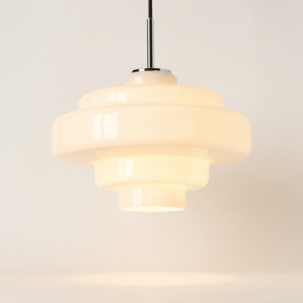 Valenra Macaron Orange Glass Pendant Light