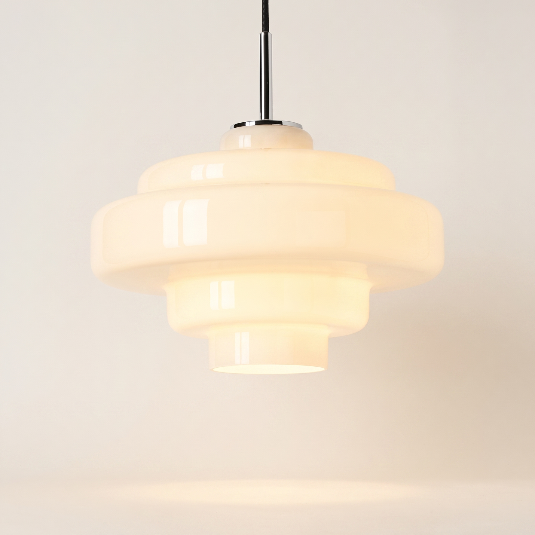 Valenra Macaron Orange Glass Pendant Light