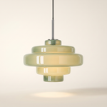 Valenra Macaron Orange Glass Pendant Light