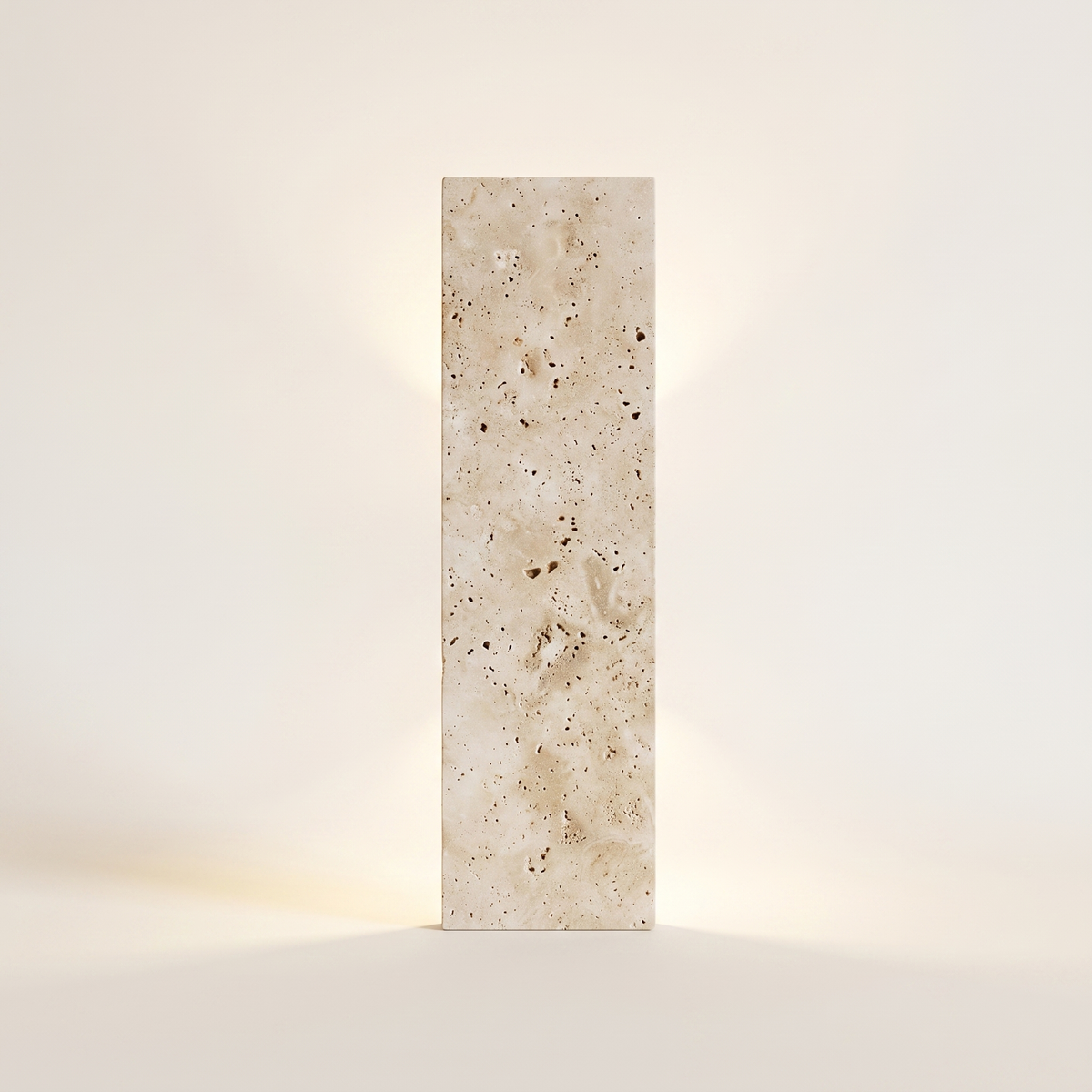 LED Outdoor Wall Sconce | Waterproof Natural Stone Light Fixture for Exterior Walls