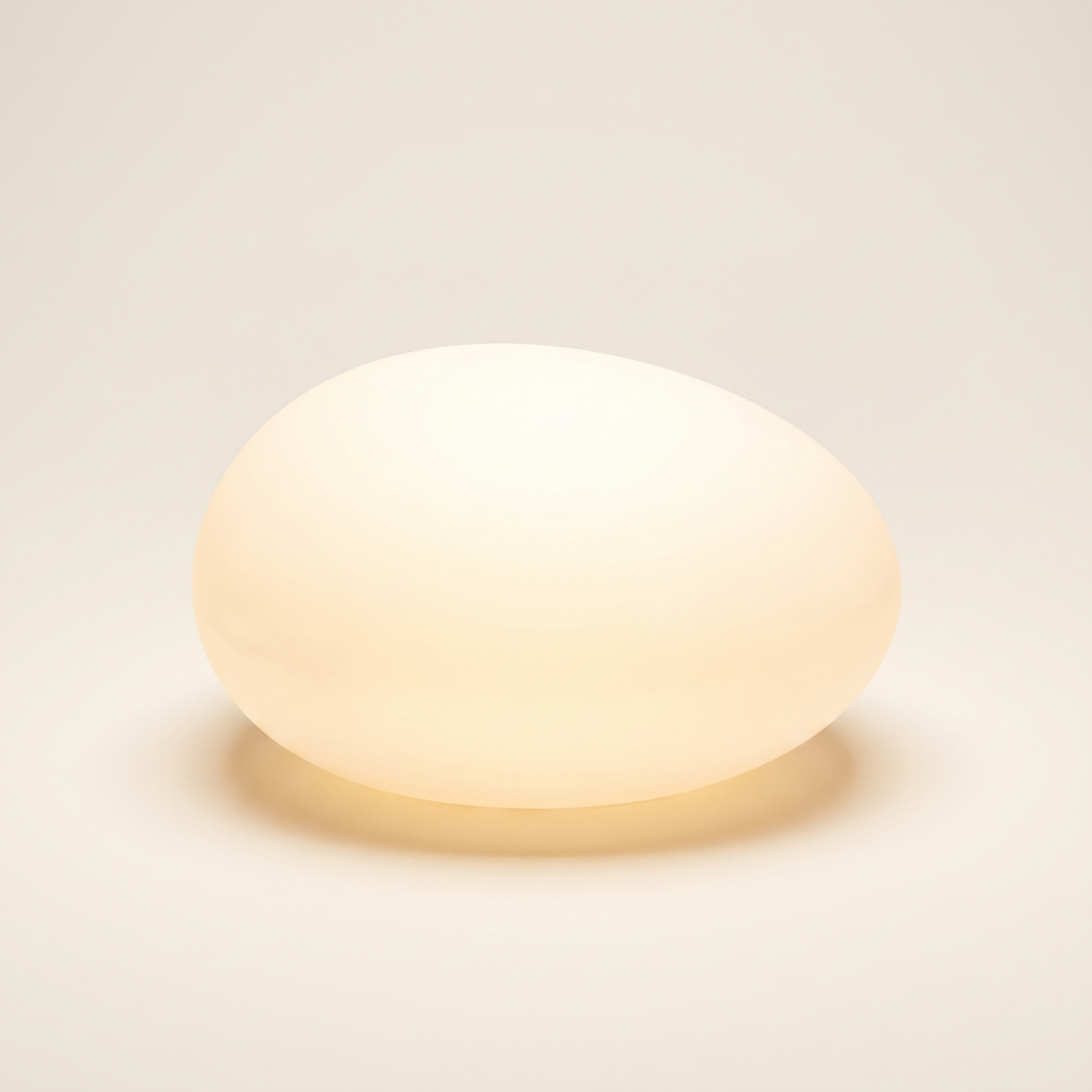 LunaStone | Solar Outdoor Pebble Stone Light, Waterproof LED Pathway Light for Garden