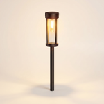 Elegant Solar Garden Pathway Lights - LED Outdoor Stake Lamps for Pathway Lighting