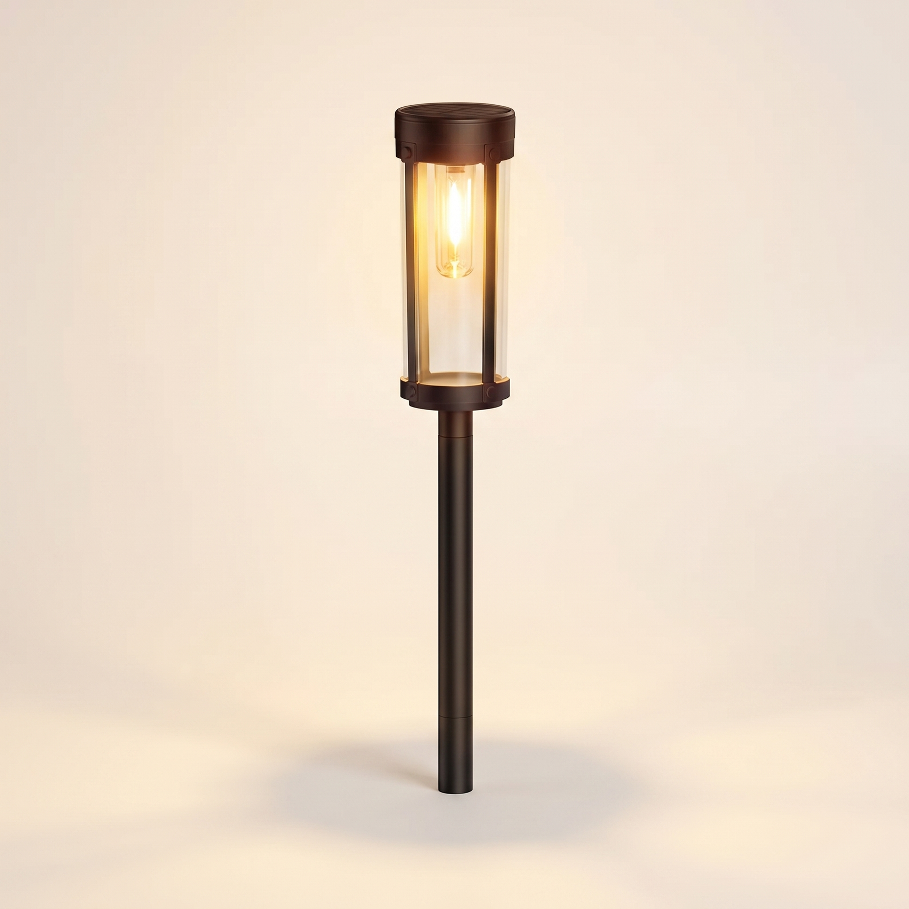 Elegant Solar Garden Pathway Lights - LED Outdoor Stake Lamps for Pathway Lighting