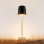 Modern Scandinavian Dimmable Table Lamp - Wireless Touch Control for Outdoor & Indoor Use