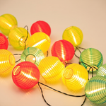 Solar Lantern String Lights | Waterproof Art Deco Patio Lights for Outdoor Decor