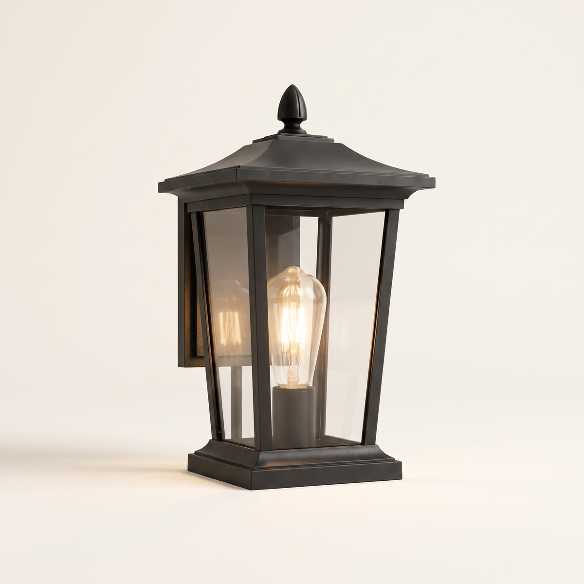 Industrial Outdoor Wall Light - Waterproof Aluminum LED Wall Sconce for Patio or Porch