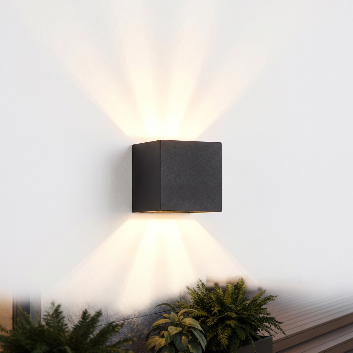 Orvella - Modern Outdoor Wall Sconce Light | Waterproof Aluminum Fixture for Patios or Backyard