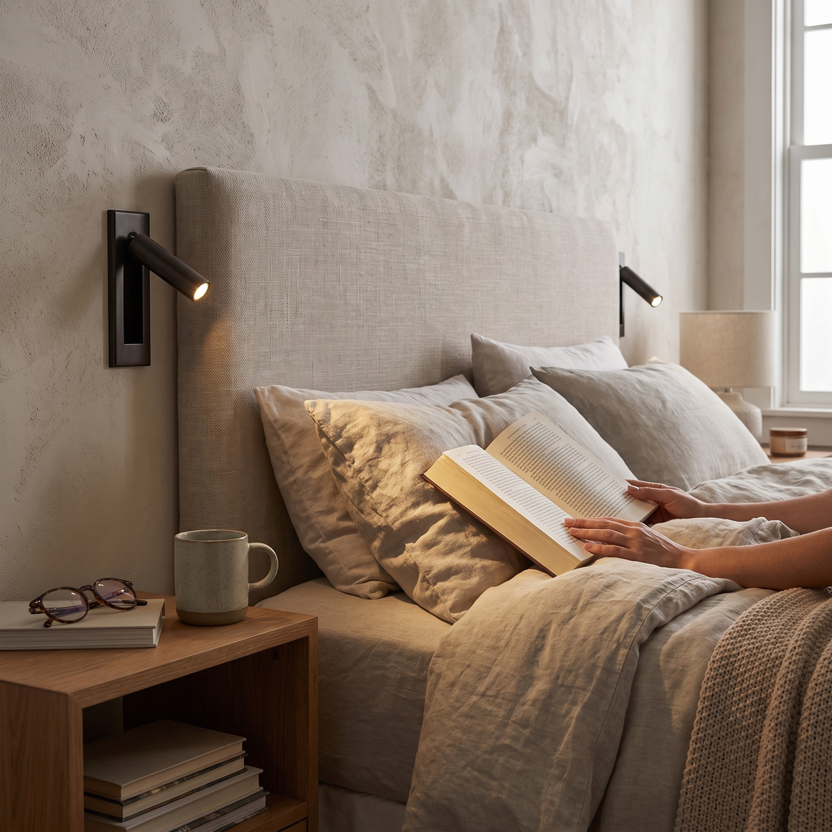 Apollo Embedded Bedside Sconce
