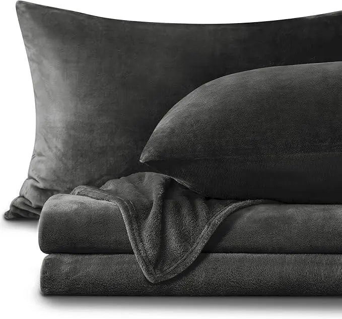Flannel Fleece Bedding Set for Winter with Plush Comfort
