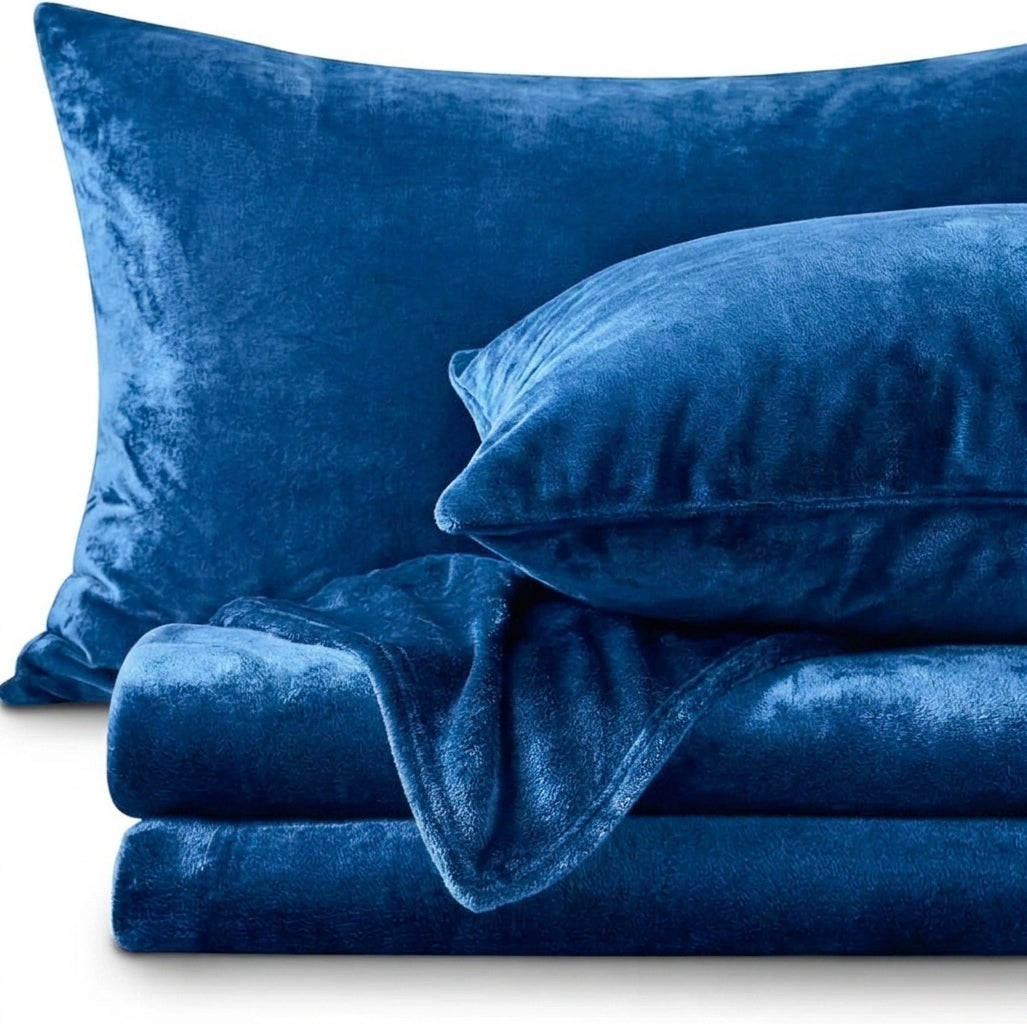 Flannel Fleece Bedding Set for Winter with Plush Comfort
