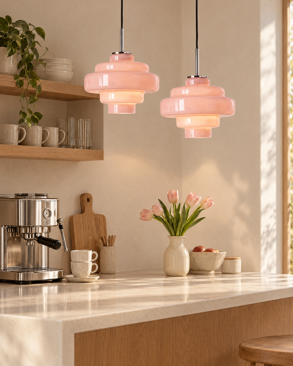 Rose Pink: colour in the kitchen