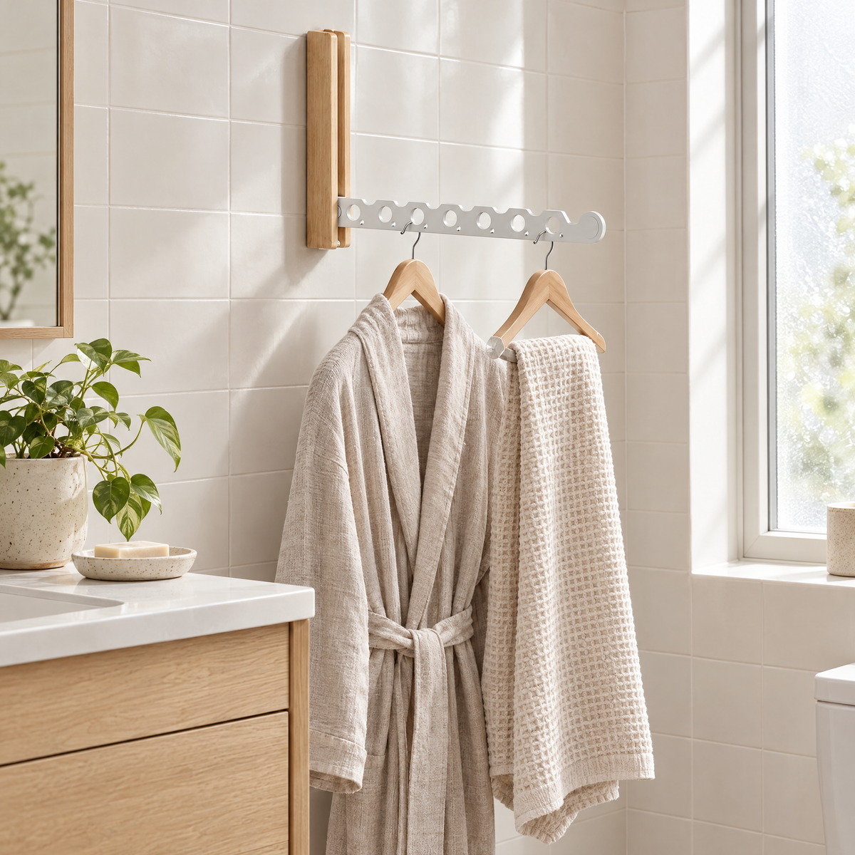 Air out robes & towels